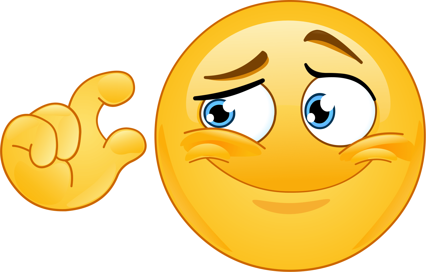 it's this big emoji decal